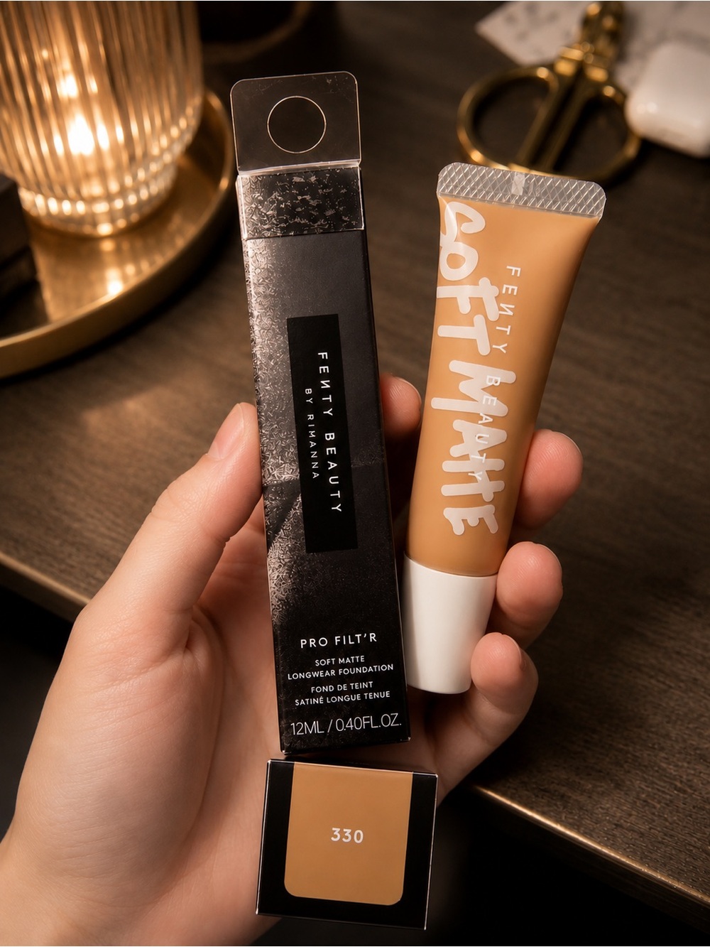 Fenty Beauty Soft Matte Foundation Tube - Tan 330